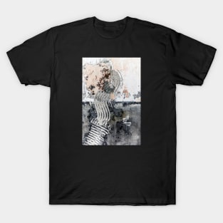 Abstract Industrial Painted Texture T-Shirt